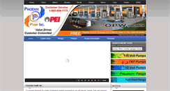 Desktop Screenshot of phoenixpumpinc.com